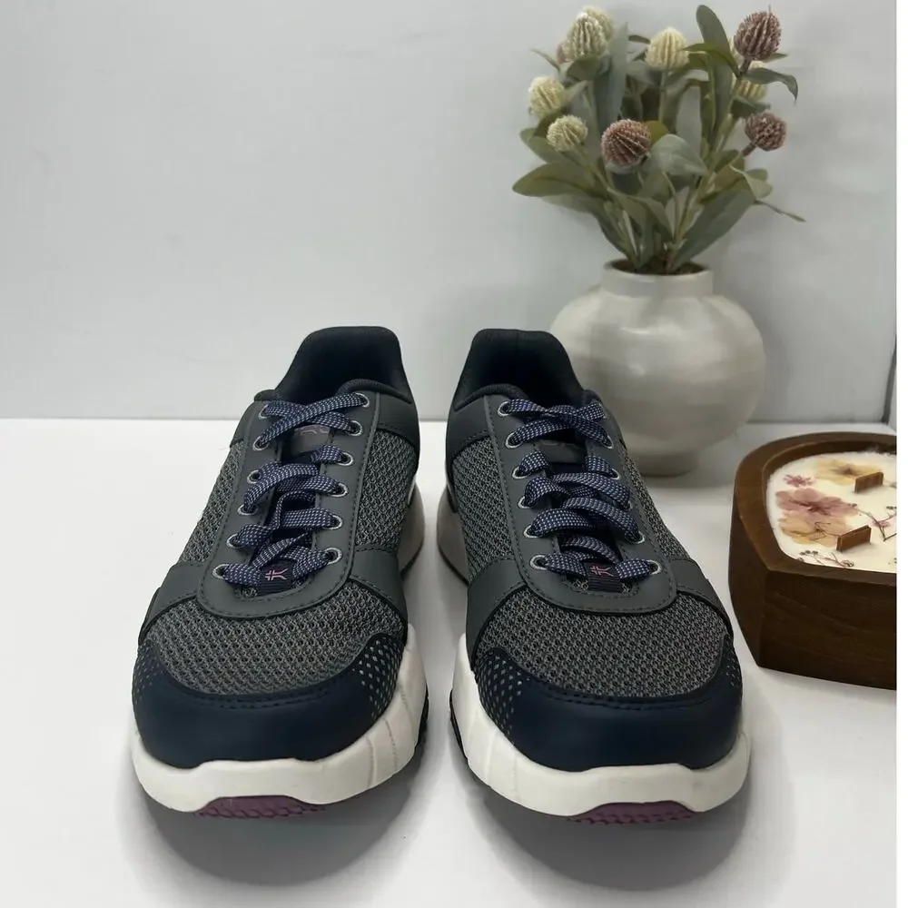Kuru Quantum 2.0 Walking Comfort Sneaker Pewter/Night Sky Women 9 Medium